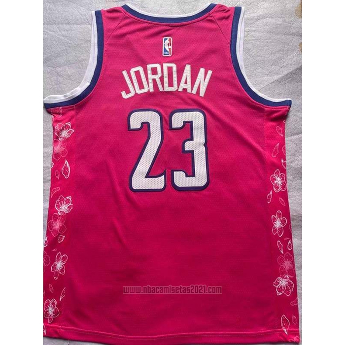 Camiseta Washington Wizards Michael Jordan #23 Ciudad 2022-23 Rosa